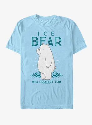 We Bare Bears Ice Bear Will Protect You T-Shirt