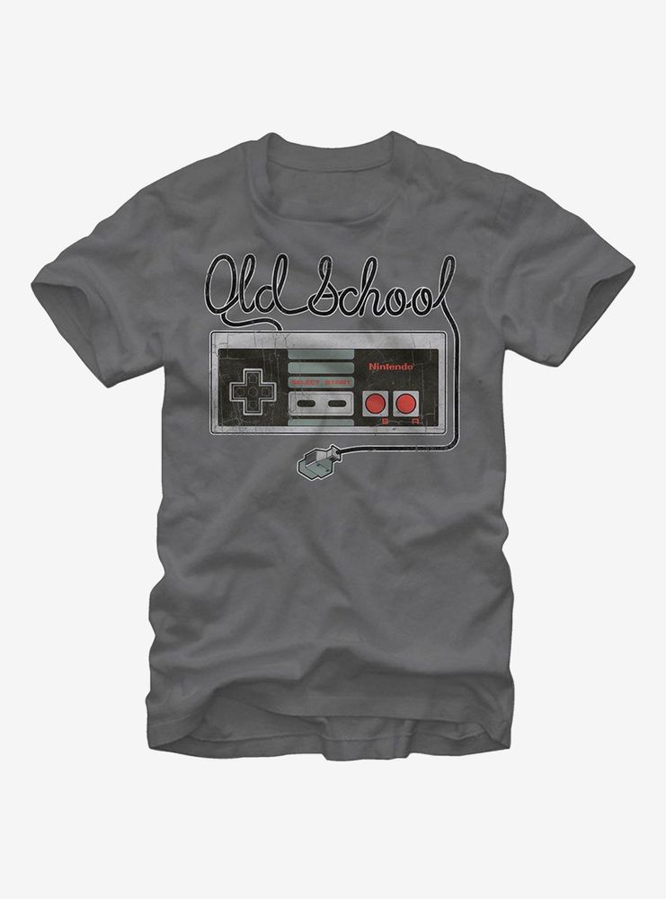 Nintendo Old Schoool NES Controller T-Shirt