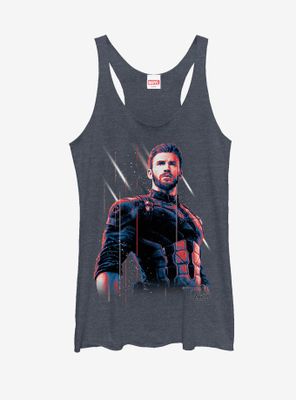 Marvel Avengers: Infinity War Captain Streak Womens Tank