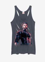 Marvel Avengers: Infinity War Captain Streak Womens Tank