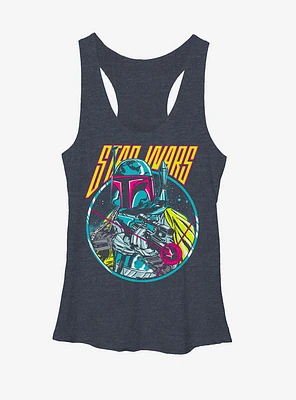 Star Wars Boba Fett Blaster Womens Tank
