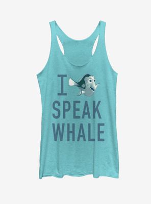 Disney Pixar Finding Dory I Speak Whale Womens Tank