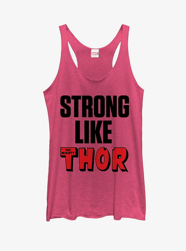 Marvel Strong Like Thor Womens Tank