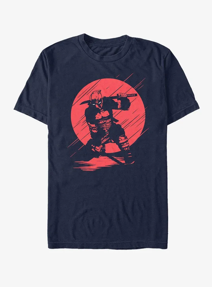 Marvel Deadpool Sunset Streaks T-Shirt