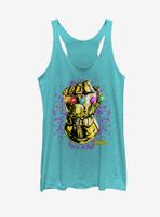 Marvel Avengers: Infinity War Gauntlet Sparkle Womens Tank