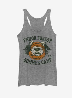 Star Wars Ewok Summer Camp Womens Tank