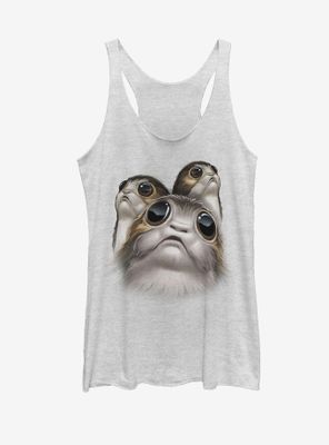 Star Wars Porg Eyes Womens Tank