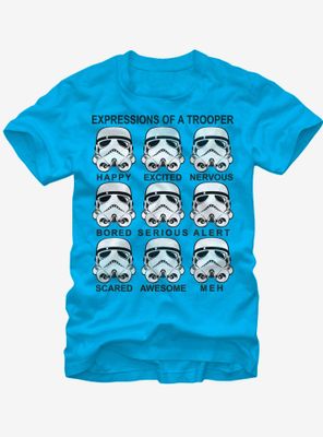 Star Wars Expressions of a Stormtrooper T-Shirt