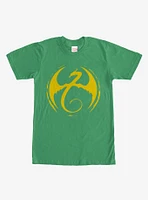 Marvel Iron Fist Dragon Logo T-Shirt