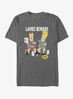 Beavis and Butt-Head Ladies Beware T-Shirt