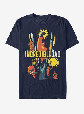 Disney Pixar The Incredibles Modern Incredible Dad T-Shirt