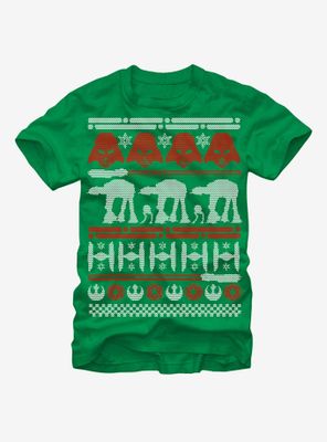 Star Wars Ugly Christmas Sweater T-Shirt