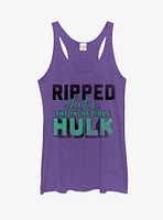 Marvel Ripped Like the Hulk Womens Tank