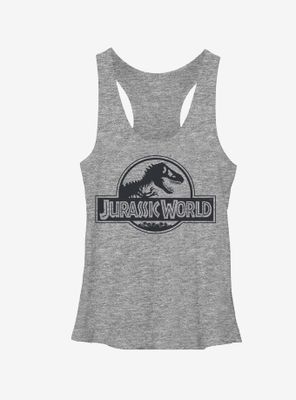 Jurassic World Simple T. Rex Logo Womens Tank