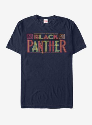 Marvel Black Panther 2018 Bright Title T-Shirt