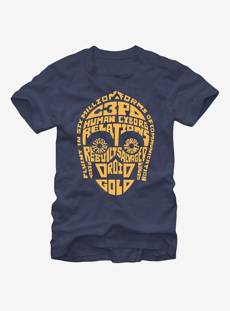 Star Wars C3PO Human Cyborg Relations T-Shirt