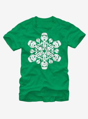 Star Wars Christmas Stormtrooper Snowflake T-Shirt
