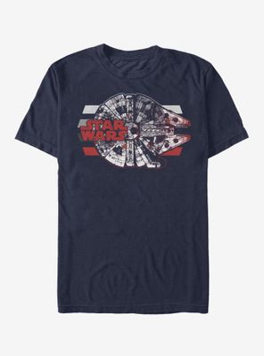 Star Wars Millennium Falcon Profile T-Shirt