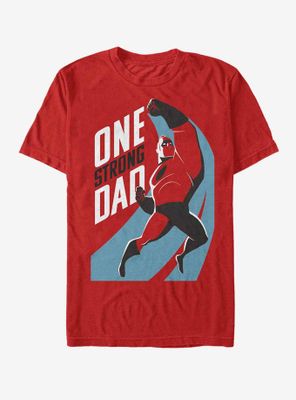 Disney Pixar The Incredibles One Strong Dad T-Shirt