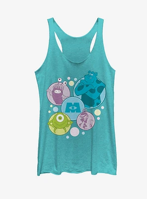 Disney Monster's Inc Character Bubbles Womens Tank