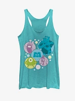 Disney Monster's Inc Character Bubbles Womens Tank