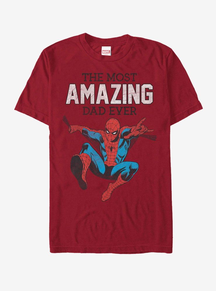 Marvel Spider-Man Amazing Dad T-Shirt