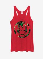 Marvel Iron Man Floral Print Womens Tank