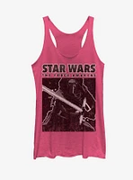 Star Wars Kylo Ren Distressed Womens Tank