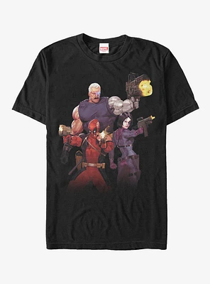 Marvel Deadpool X-Force Group T-Shirt