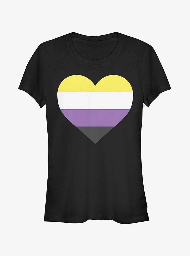 Non Binary Heart Pride Tee