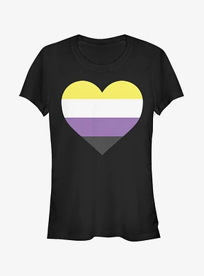 Non Binary Heart Pride Tee