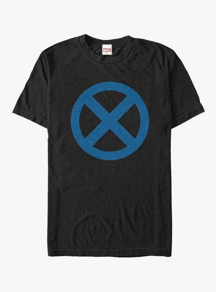 Marvel Deadpool X-Force Blue Logo T-Shirt