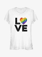 Pride Love Girl's Tee