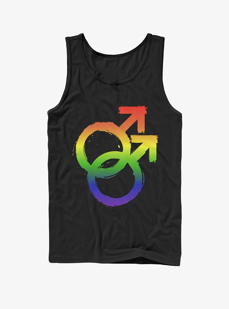 Pride Male Symbols Tank