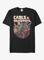 Marvel Deadpool Cable & T-Shirt