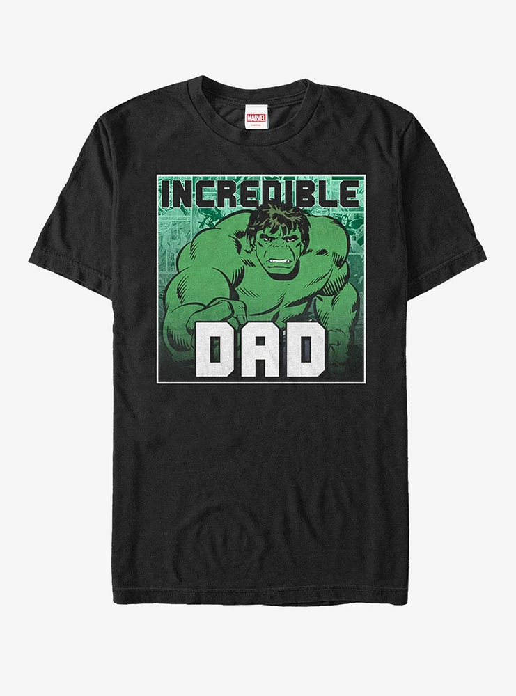 Marvel Hulk Incredible Dad T-Shirt