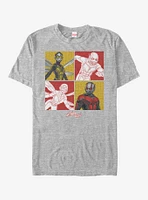 Marvel Ant-Man And The Wasp Character Panels T-Shirt