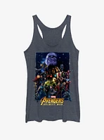 Marvel Avengers: Infinity War Character Collage Girls Tank