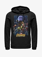 Marvel Avengers: Infinity War Character Collage Hoodie