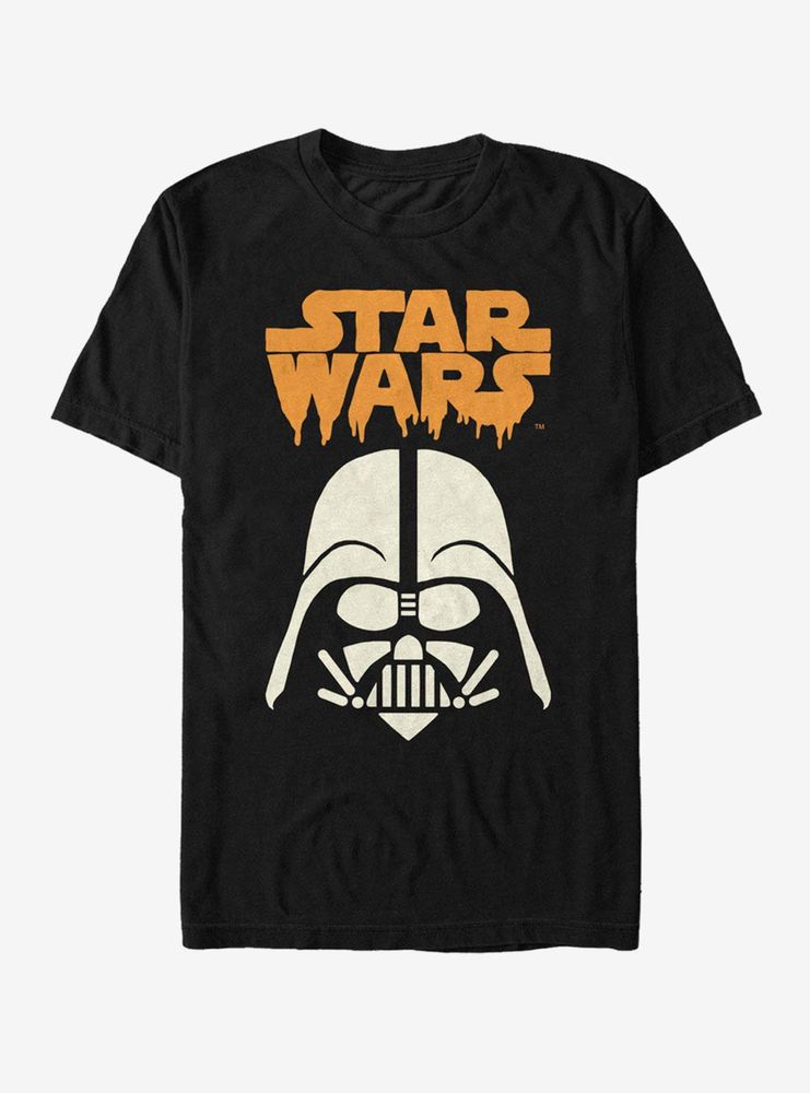 Star Wars Halloween Spooky Darth Vader Helmet T-Shirt