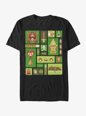 Nintendo Legend of Zelda Collage T-Shirt
