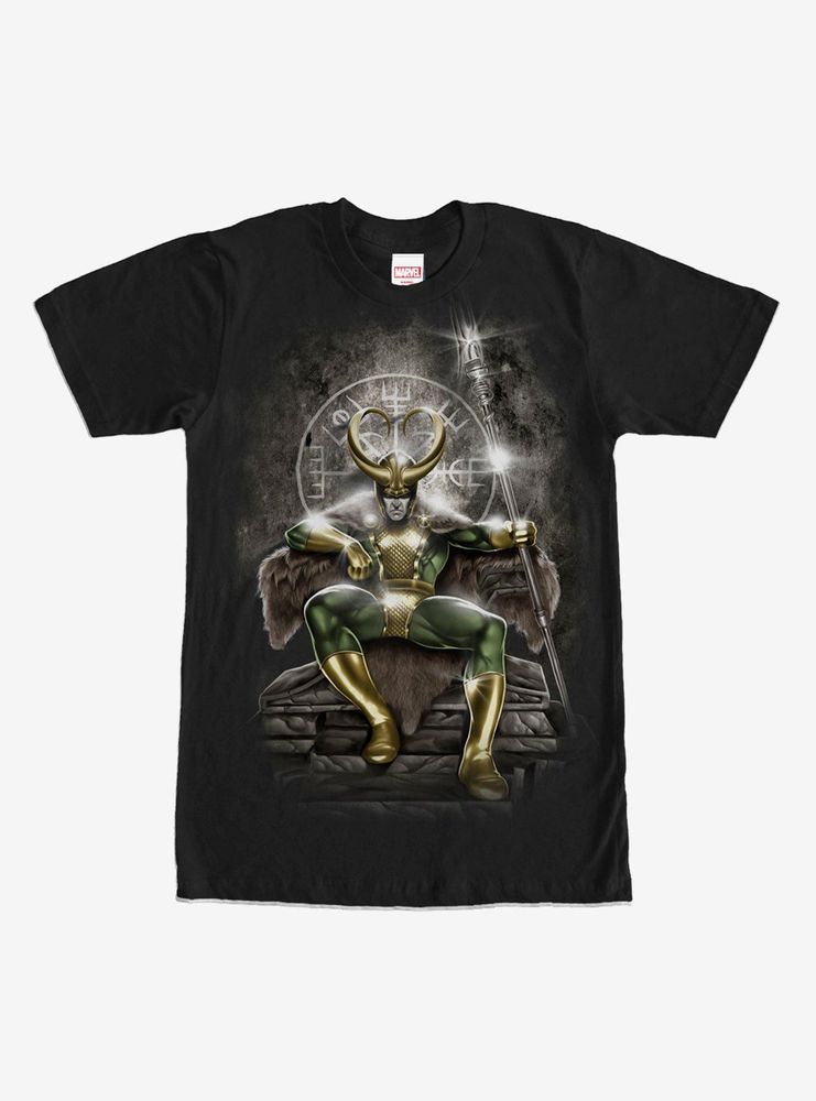 Marvel Loki Throne T-Shirt