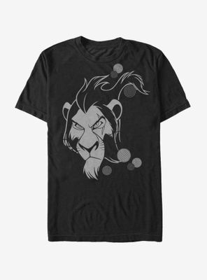 Disney The Lion King Scar Angry Stare T-Shirt