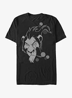 Disney The Lion King Scar Angry Stare T-Shirt