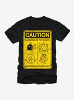 Nintendo Mario Enemies Caution T-Shirt