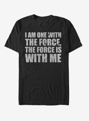 Star Wars Chirrut Force Mantra T-Shirt