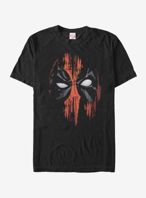 Marvel Deadpool Streak Mask T-Shirt