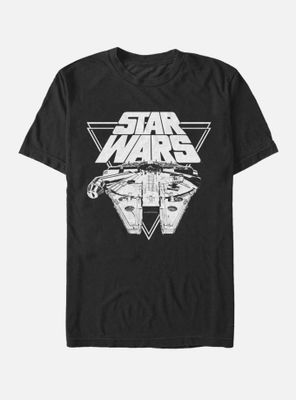Star Wars Millennium Falcon Triangle T-Shirt