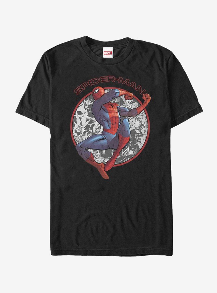 Marvel Spider-Man Villain Circle T-Shirt