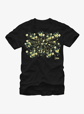 Nintendo Legend of Zelda Hyrule Flowers T-Shirt